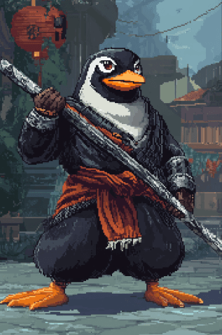 Warrior Penguin NFT